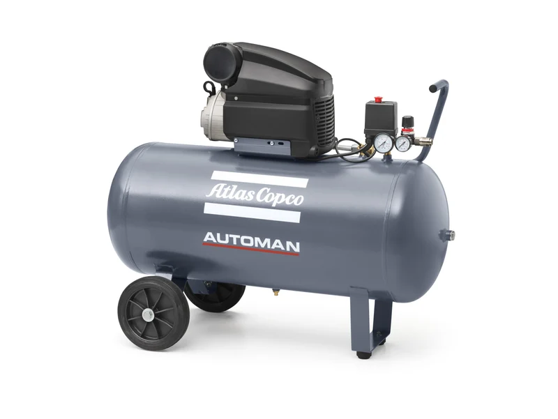 Compressore a pistone a trasmissione diretta 90 L 2,5 HP 10 bar AF25E90HDOL230/1/50 Abac